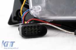 LED DRL fényszórók Skoda Octavia II (03.2004-2008) típushoz króm-image-6106608