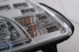 LED DRL fényszórók VW Touran 1T / Caddy (02.2003-10.2006) típushoz, króm-image-6105387