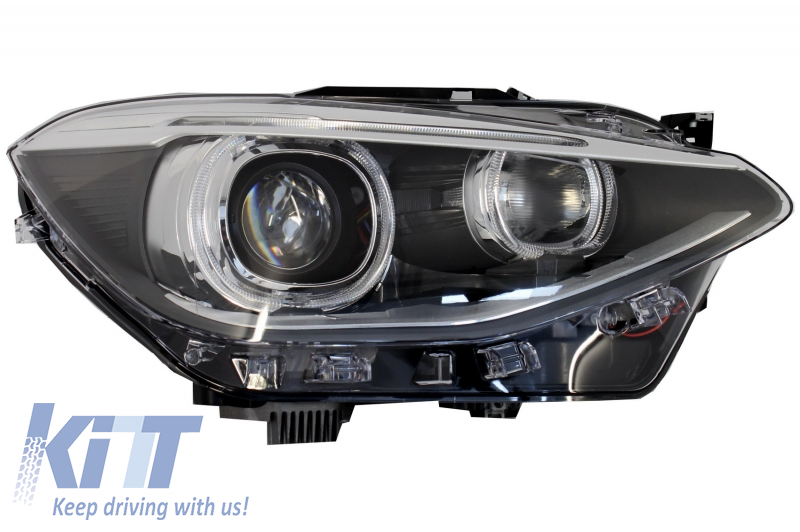 LED DRL Headlights Angel Eye suitable for BMW 1 Series F20 F21 (2011 ...