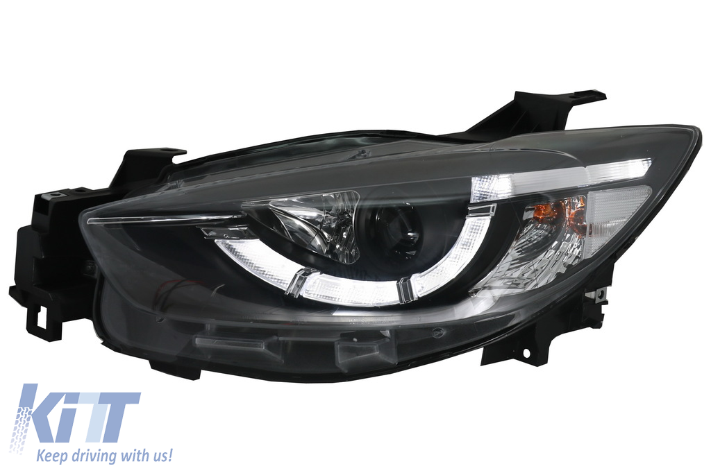  Faros LED DRL adecuados para Mazda CX5 (2011-2015) Black Xenon - CarPartsTuning.com