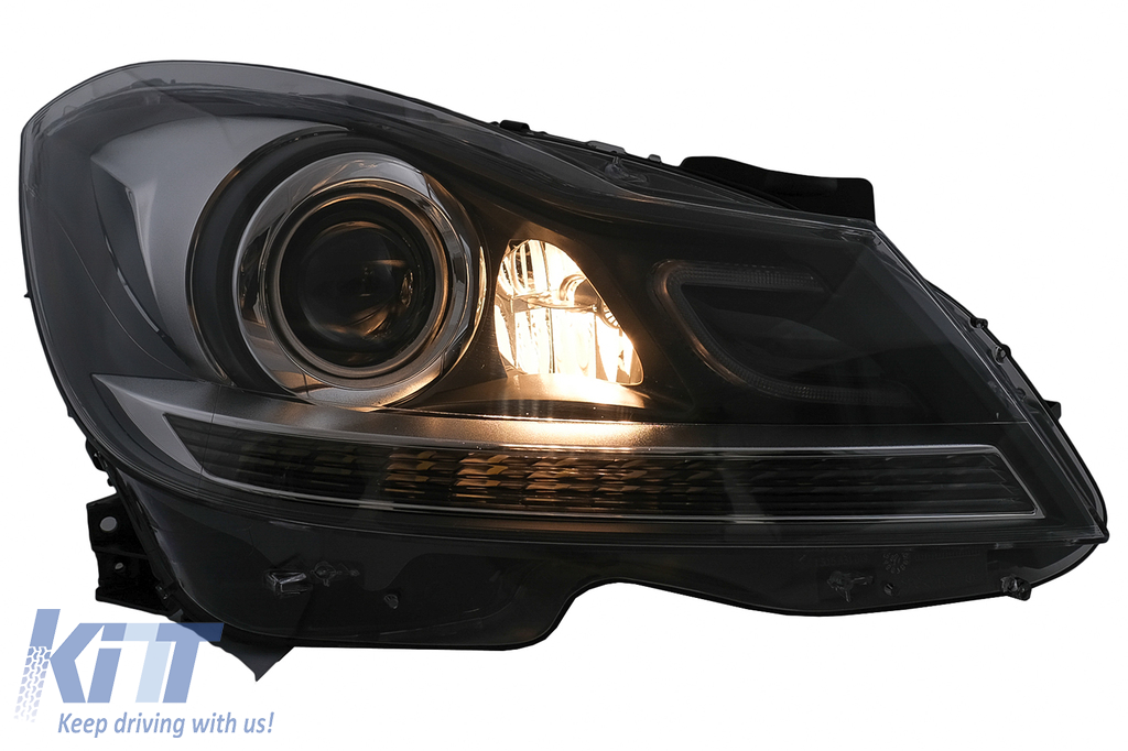 LED DRL Headlights suitable for Mercedes CClass W204 S204 (20112014