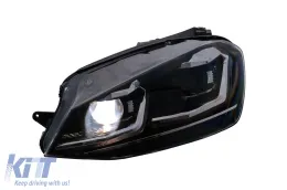LED DRL Headlights suitable for VW Golf 7 VII (2012-2017)-image-6277849