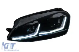 LED DRL Headlights suitable for VW Golf 7 VII (2012-2017)-image-6277852