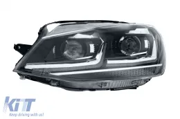 LED DRL Headlights suitable for VW Golf 7 VII (2012-2017)-image-6277857