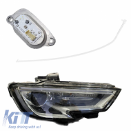 Led DRL Module & DRL Tube suitable for Audi A3 8V Facelift 2016-2019 Xenon Version Left Light