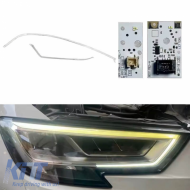Led DRL Module & DRL Tube suitable for Audi A3 8V Facelift 2016-2019 Matrix Version Left Light