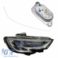 Led DRL Module & DRL Tube suitable for Audi A3 8V Facelift 2016-2019 Xenon Version Right Light