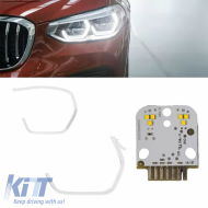 Led DRL Module & DRL Tube suitable for Bmw X3 G01 / X2 G02 / G08 2018-2021 Left Light