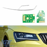 Led DRL Module & DRL Tube suitable for Skoda Superb 2016-2019 Left Light
