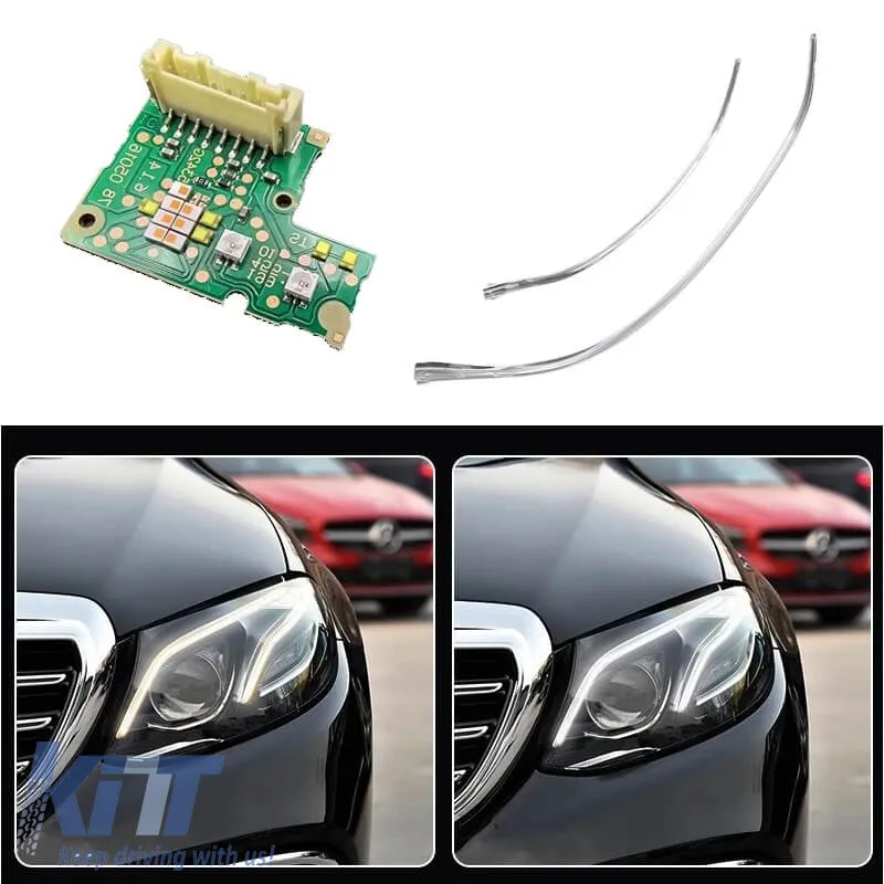 Led DRL Module & DRL Tube suitable for Mercedes-Benz E-Class W213 Pre-Facelift 2016-2020 High Spec - Multibeam Right Light