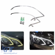 Led DRL Module & DRL Tube suitable for Mercedes-Benz E-Class W212 Facelift 2013-2016 High Spec - Intelligent Right Light