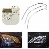 Led DRL Module & DRL Tube suitable for Mercedes-Benz S-Class W222 Facelift 2018-2020 Left Light