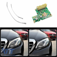 Led DRL Module & DRL Tube suitable for Mercedes-Benz E-Class W213 Pre-Facelift 2016-2020 High Spec - Multibeam Left Light