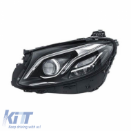 Led DRL Module & DRL Tube suitable for Mercedes-Benz E-Class W213 Pre-Facelift 2016-2020 High Spec - Multibeam Left Light