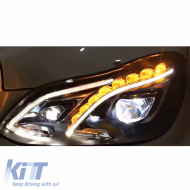 Led DRL Module & DRL Tube suitable for Mercedes-Benz E-Class W212 Facelift 2013-2016 High Spec - Intelligent Left Light