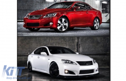 LED DRL Phares Clignotants Dynamiques pour LEXUS IS XE20 06-13 Edition Noir-image-6128983