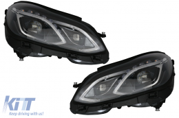 image-65-LED DRL Prednja svijetla prikladna za Mercedes E-klasu W212 S212 Facelift (2013-2016) Tip nadogradnje