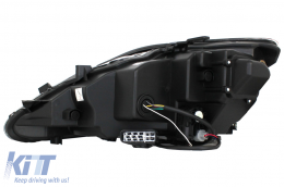 LED DRL Scheinwerfer Dynamisch Blinklicht für LEXUS IS XE20 06-13 Schwarze-image-6047684