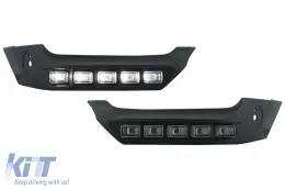 image-16-LED DRL Spojler za branik na prednjem braniku prikladan za Mercedes G-klasu W463 (1989-naviše)