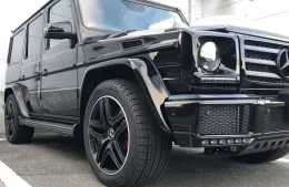 LED DRL Spojler za branik na prednjem braniku prikladan za Mercedes G-klasu W463 (1989-naviše)-image-6039146