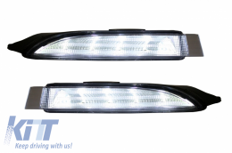 LED DRL Tagfahrlicht Lampen für VW Golf VI 08-12 R20 Set-image-6028380