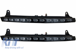 LED DRL дневни светлини подходящи за Audi Q7 4L (2006-2009) Въртящи се светлини Facelift Дизайн-image-56155