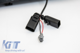 LED DRL дневни светлини подходящи за Audi Q7 4L (2006-2009) Въртящи се светлини Facelift Дизайн-image-6047553