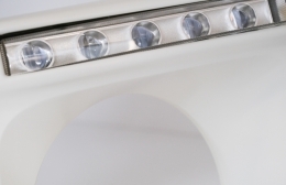 Капаци за фарове с LED DRL дневни светлини подходящи за Mercedes G-Class W463 (1989-up) G65 Дизайн Хром-image-6066588