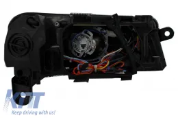 Ксенон Фарове LED DRL подходящи за Audi A6 C6 4F (04.2004-2008) Хром Без AFS-image-6021864