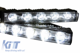 LED DRL Хром дневни светлини, подходящи за Mercedes G-Class W463 (1989-up) G65 Дизайн-image-6045149