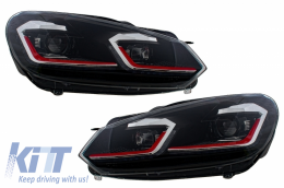 
LED Első és Hátsó Lámpák VW Golf 6 VI (2008-2013) modellekhez - Facelift G7.5 GTI kinézet Dinamikus irányjelyzőkkel-image-6052858