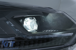 LED Első Lámpa VW Golf 6 VI 2008-2013 modellekhez, Facelift G7.5 kinézet, dinamikus irányjelző-image-6088138