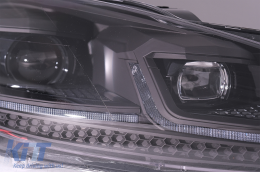 LED Első Lámpa VW Golf 6 VI 2008-2013 modellekhez, Facelift G7.5 kinézet, dinamikus irányjelző-image-6088147