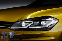 
LED Első Lámpák VW Golf 7.5 VII 17+ R Dinamikus Irányjelyző-image-6055742