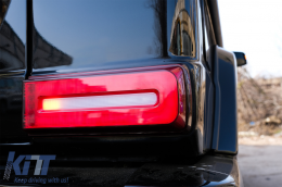 
LED-es hátsó lámpák a Mercedes G-osztályú W463 08-17 Facelift 18 Look Dynamic modellekhez-image-6079290
