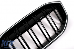 LED-es vese hűtőrács BMW 3-as G20 Sedan G21 Touring LCI (2023-2025) Piano Black-image-6114376