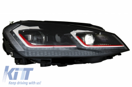 LED Faros Dinámica Para VW Golf 7 VII 12-17 Reja Facelift G7.5 GTI Look-image-6058433