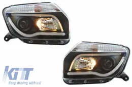 LED fényszóró Dacia Duster I (2009-2014) Tube Light Bar fekete-image-6041272