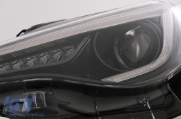 LED fényszóró és hátsó lámpa szett, teljes LED, Toyota 86 (2012-2019), Subaru BRZ (2012-2018), Scion FR-S (2013-2016), dinamikus irányjelzővel-image-6069289