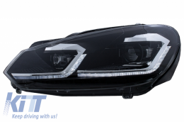 
LED Fényszóró VW Golf 6 VI 08-13 Hátsó Lámpákkal Facelift G7.5 Dinamikus-image-6052887
