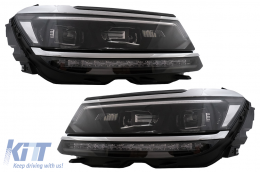 LED fényszóró VW Tiguan II Mk2 (2016-tól) R-Line Matrix Design dinamikus, futófényes irányjelzővel-image-6040237