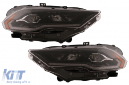 LED fényszórók Ford Mustang VI Facelift (2018-2023) fekete dinamikus irányjelzővel-image-6107447