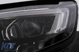 LED fényszórók Mercedes E-osztály W213 (2016-2019) modellhez, 2020-as Facelift átalakításhoz-image-6103288