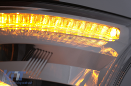LED Fényszórók Toyota Land Cruiser FJ120 (2003-2009) modellekhez, króm, dinamikus irányjelző -image-6092507
