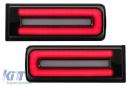 image-17-LED Feux arrières Barre lumineuse pour Mercedes G W463 08-17 Facelift 2018 Look Dynamique
