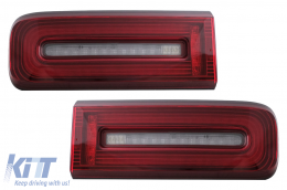 LED Feux Arrières Barre lumineuse pour Mercedes G-Class W463 Facelift 2018-2022 Dynamique-image-6102817