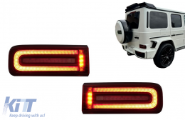 LED Feux Arrières Barre lumineuse pour Mercedes G-Class W463 Facelift 2018-2022 Dynamique-image-6107986