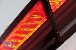 LED Feux Arrières Cerise Rouge Fumée pour AUDI A7 4G 2010-2014 Facelift Look-image-6013396