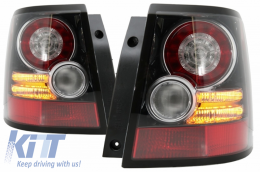 LED Feux arrières & Hayon coffre arrière pour Sport L320 2005-2011 Autobiography Look-image-6039949