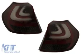 image-8-LED Feux arrières pour BMW Série 1 E81 E87 2004-08.2007 Rouge Barre lumineuse